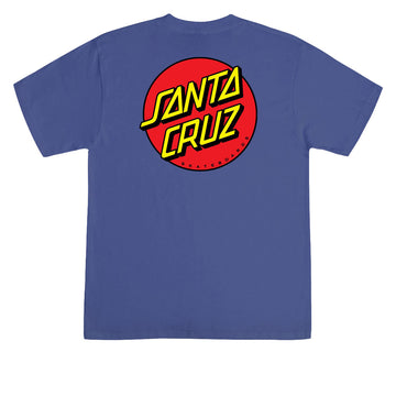 Santa Cruz Classic Dot T-Shirt - Metro Blue