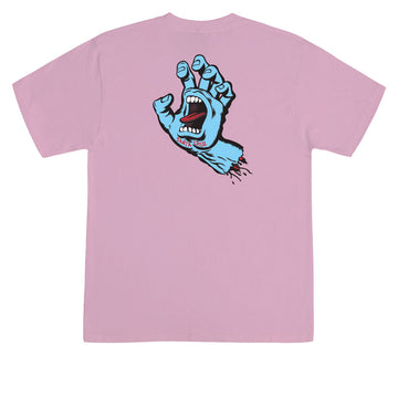Santa Cruz Screaming Hand T-Shirt - Light Pink