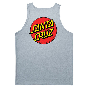 Santa Cruz Classic Dot Tank Top - Sport Grey