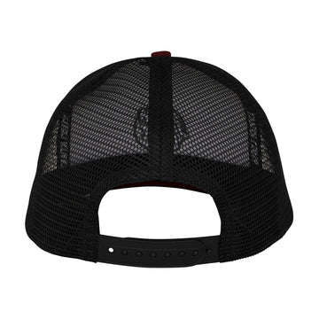 Santa Cruz Cruz Embroidered Trucker Hat - Maroon/Slate