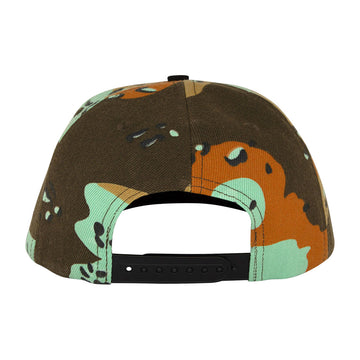 Santa Cruz Cruz Label Snapback Hat - Rich Camo