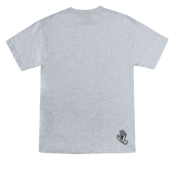 Santa Cruz Cut Strip Front T-Shirt - Sport Grey