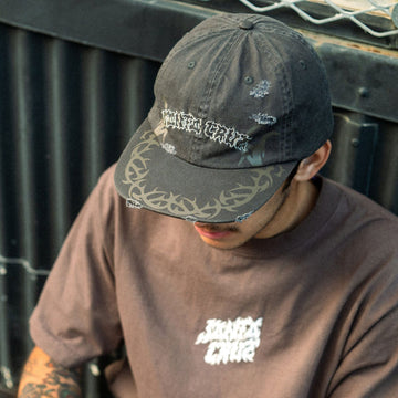 Santa Cruz Razor Arch Strip Snapback Hat - Shadow