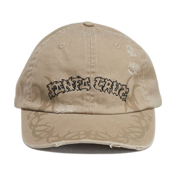 Santa Cruz Razor Arch Strip Snapback Hat - Tan