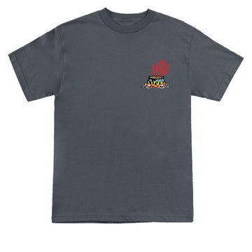 Santa Cruz Salba Voodoo Frame T-Shirt - Charcoal