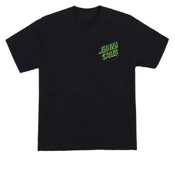 Santa Cruz Roskopp Screaming Five T-Shirt - Black