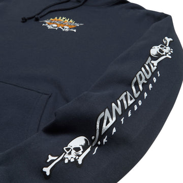 Santa Cruz Salba Voodoo Pit Hoodie - Slate Blue