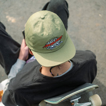 Santa Cruz Salba Voodoo Pit Snapback Hat - Fern