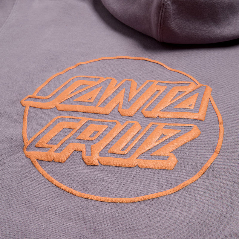 Santa Cruz Womens Opus Dot Hoodie - Plum