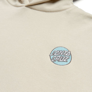 Santa Cruz Womens Cruz Embroidered Hoodie - Ivory