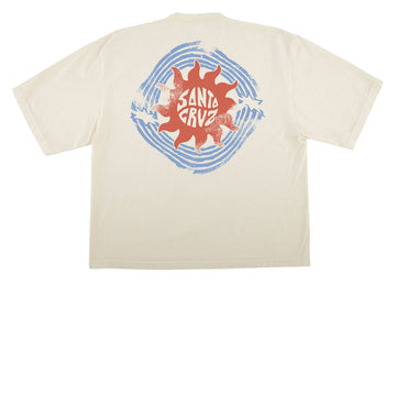 Santa Cruz Womens Sun Daze T-Shirt - Cream