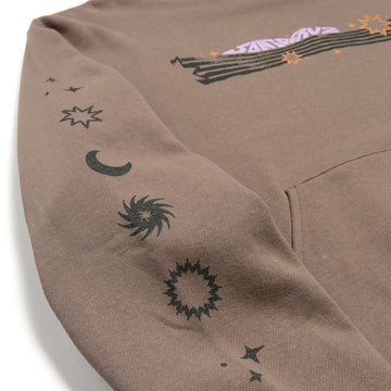 Santa Cruz Womens Space Warp Hoodie - Clay