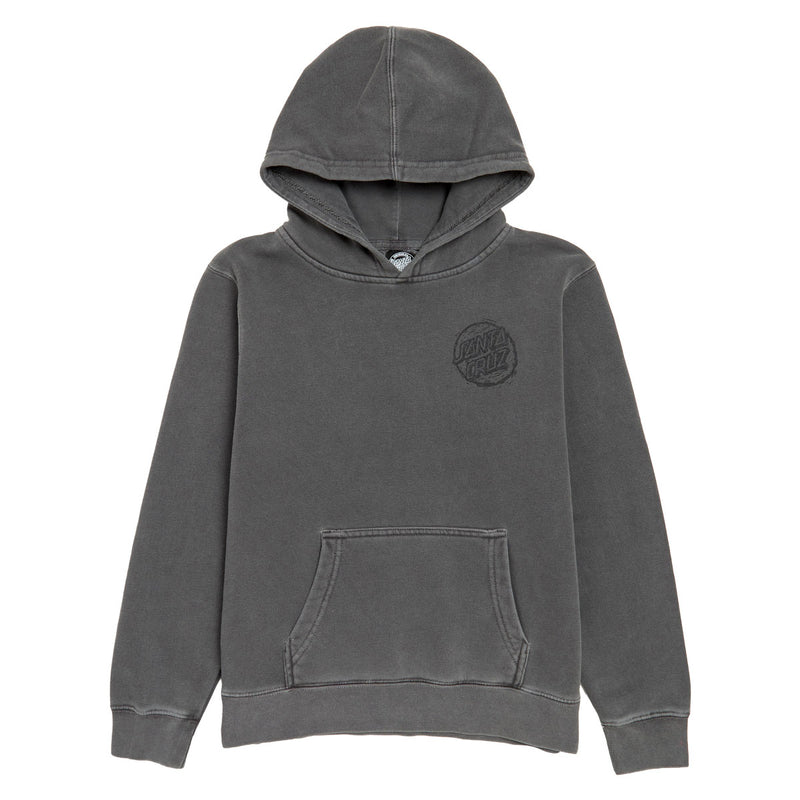 Santa Cruz Youth Cut Opus Hoodie - Pigment Black