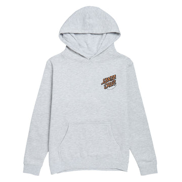 Santa Cruz Youth Roskopp Screaming Five Hoodie - Grey Heather
