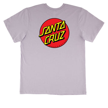 Santa Cruz Womens Classic Dot T-Shirt - Lavender