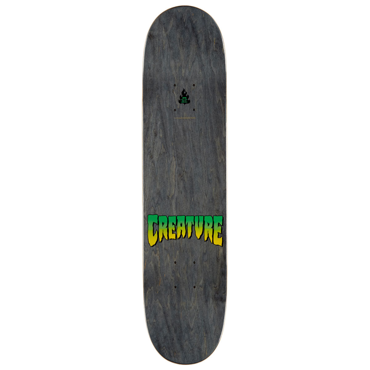 キッズ CREATURE Fire/Web Logo デッキ 7.25インチ Creature Logo Skateboard Deck - 7.25