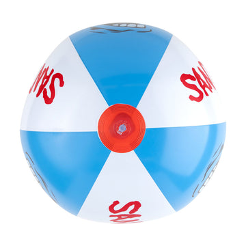 Santa Cruz Screaming Mouth Beach Ball - Blue/White