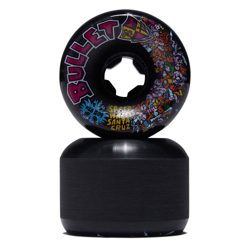 Slime Balls Bullet Riot Vomits 97a Skateboard Wheels - Black - 60mm