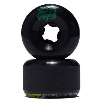 Slime Balls Accelerator Vomit Mini 99a Skateboard Wheels - Black - 58mm
