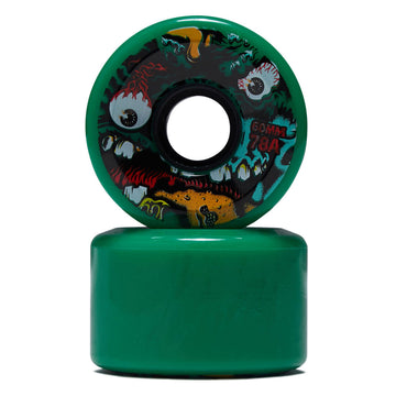 Slime Balls Roskopp Face Two Reissue OG Slime 78a Skateboard Wheels - Green - 60mm