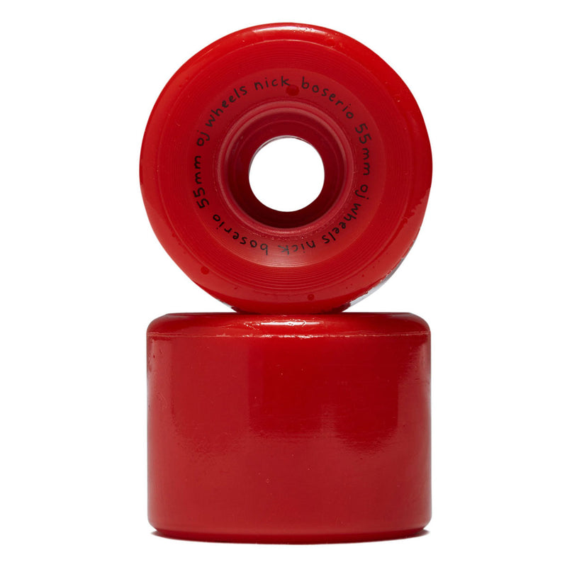 OJ Nick Boserio Holy Angels Mini Super Juice 78a Skateboard Wheels - Red - 55mm