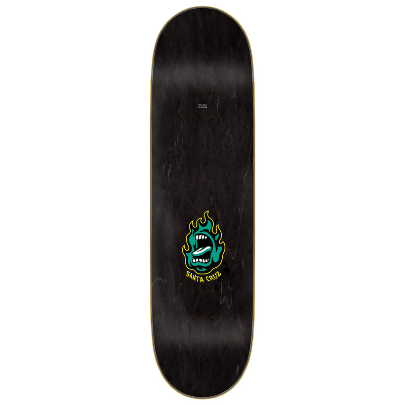 Santa Cruz Screaming Flame 7 Ply Birch  Skateboard Complete - 8.50