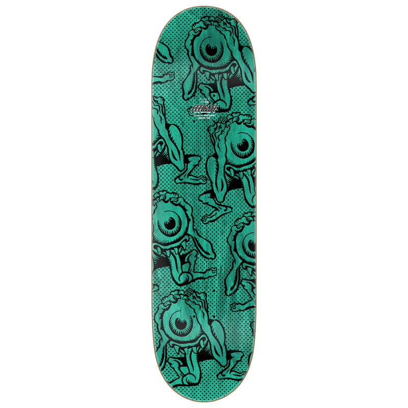 Santa Cruz Eyegore Prismatic FeelBase Skateboard Complete - 8.00