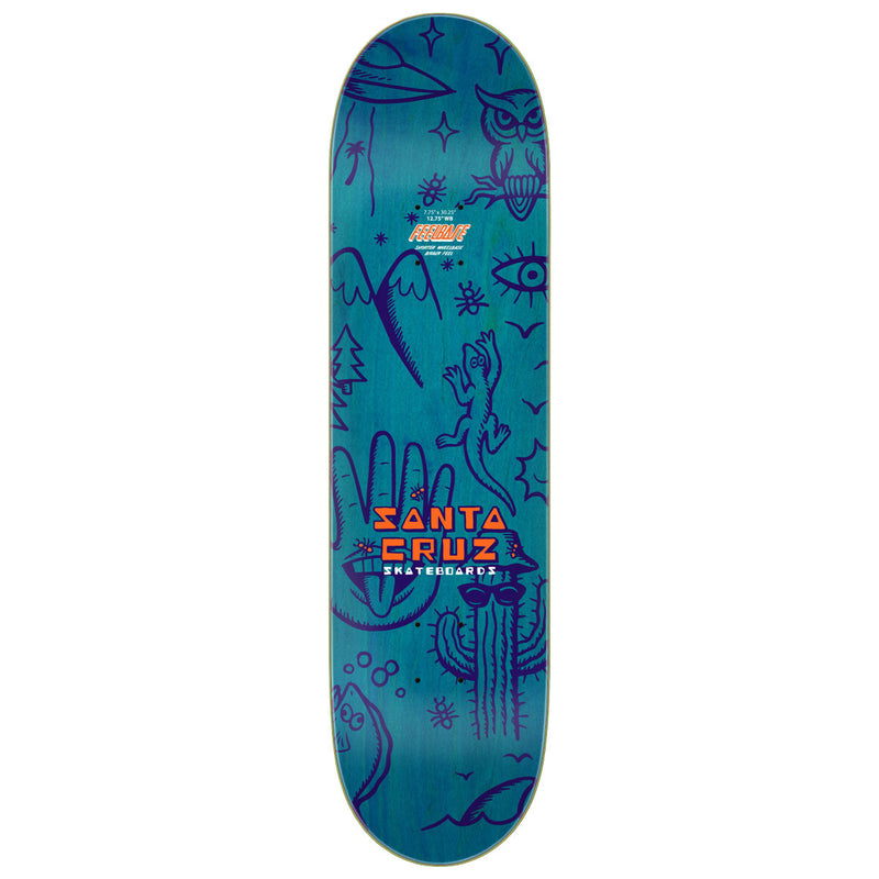Santa Cruz Tripper FeelBase Skateboard Complete - 7.75