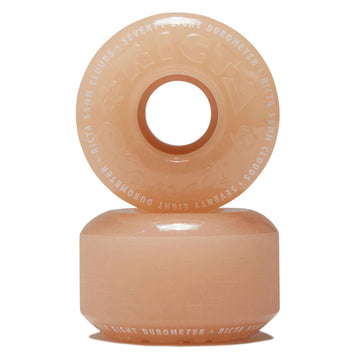 Ricta Clouds 78a Skateboard Wheels - Glow In The Dark Red - 55mm