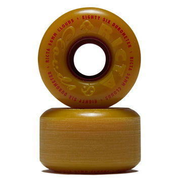 Ricta Clouds 86a Skateboard Wheels - Mustard - 56mm