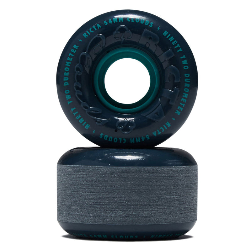 Ricta Clouds 92a Skateboard Wheels - Navy - 54mm