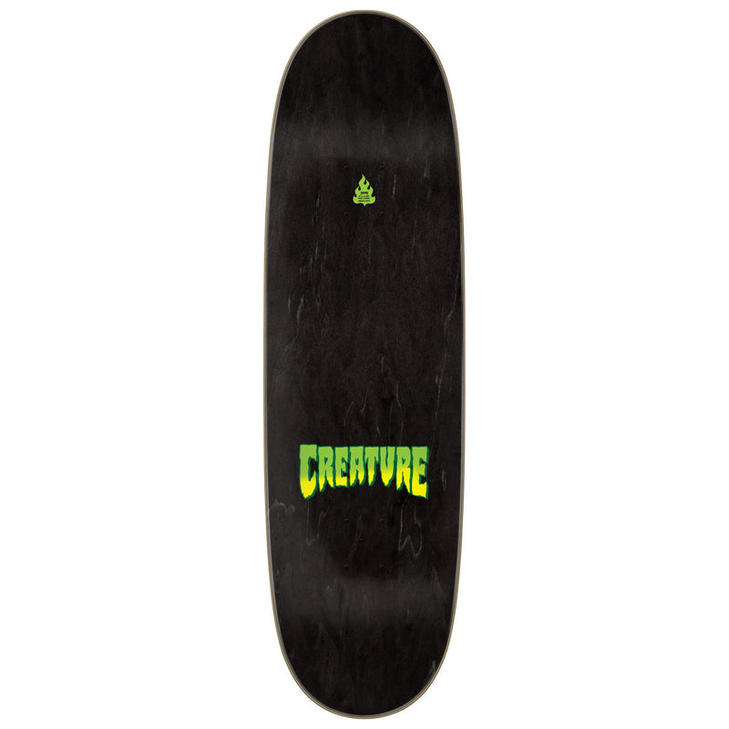 Creature Logo Spray Skateboard Deck - 9.00