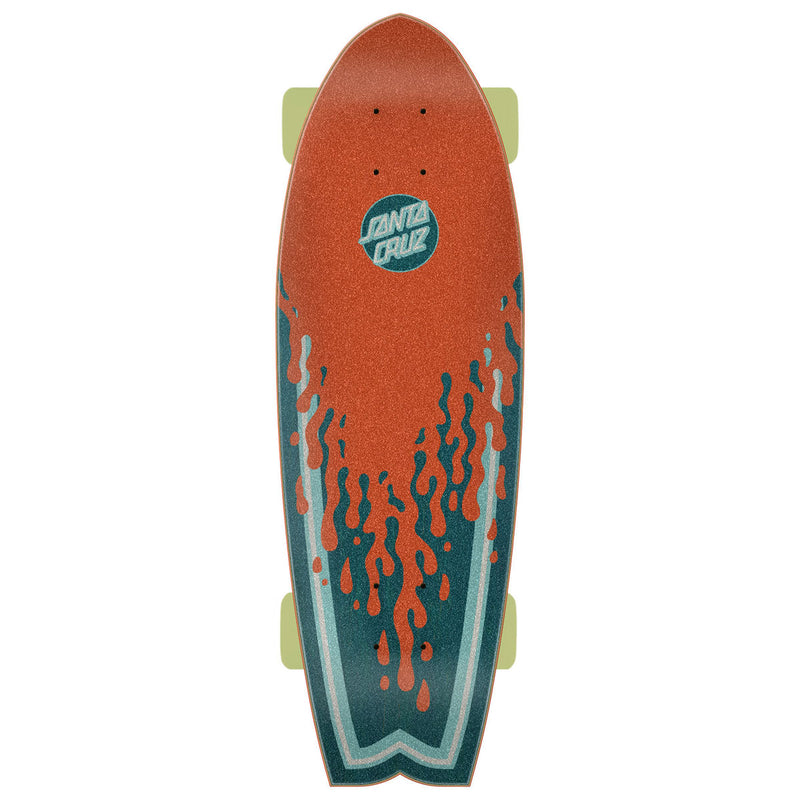 Santa Cruz Dead Shark Pre-Built Cruzer Skateboard Complete - 8.80