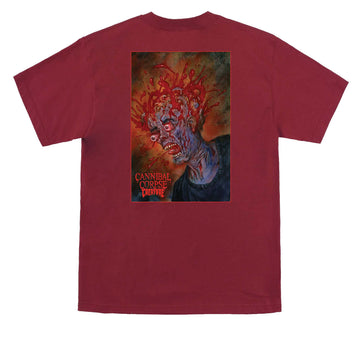 Creature x Cannibal Corpse T-Shirt - Cardinal Red