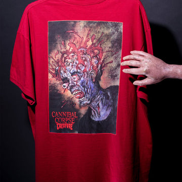 Creature x Cannibal Corpse T-Shirt - Cardinal Red