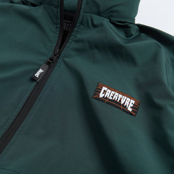 Creature Lost At Sea Packable Jacket - Black/Green
