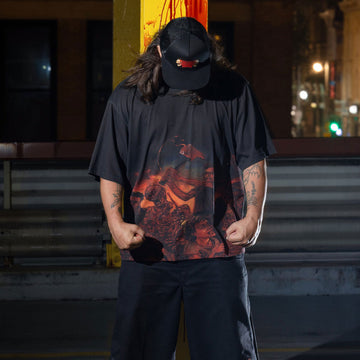 Creature x Cannibal Corpse Ringer T-Shirt - Black