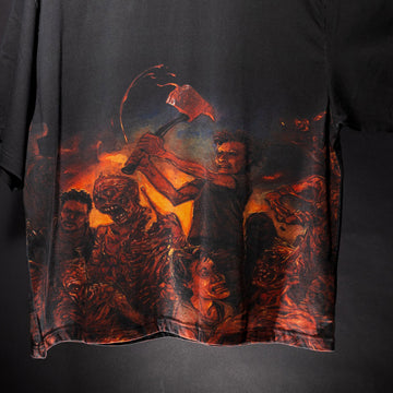 Creature x Cannibal Corpse Ringer T-Shirt - Black