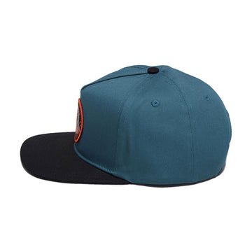 Creature Lost At Sea Snapback Hat - Dark Green/Black