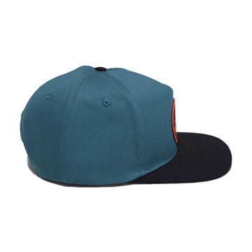 Creature Lost At Sea Snapback Hat - Dark Green/Black