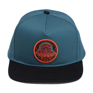 Creature Lost At Sea Snapback Hat - Dark Green/Black