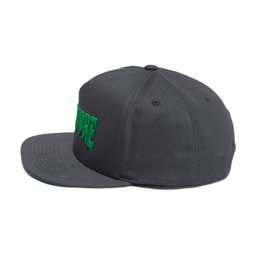 Creature Mono Logo Snapback Hat - Dark Grey