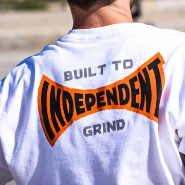 Independent Built To Grind Span T-Shirt - White