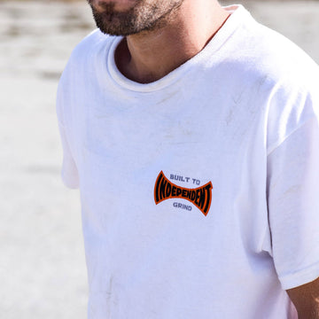 Independent Built To Grind Span T-Shirt - White