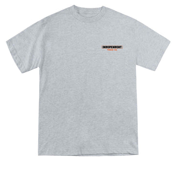 Independent Built To Grind Hard Head T-Shirt - Sport Grey