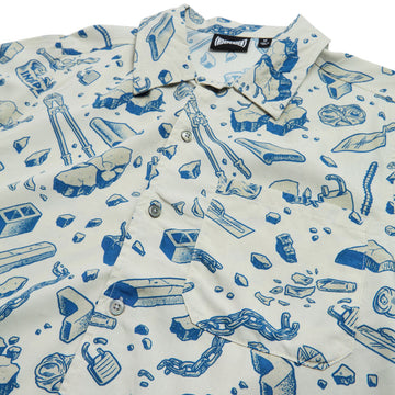 Independent Under The Bridge Party Shirt - Concrete/Blue