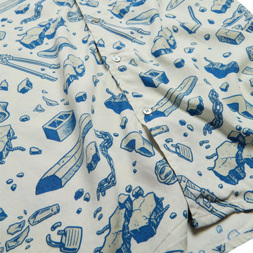 Independent Under The Bridge Party Shirt - Concrete/Blue
