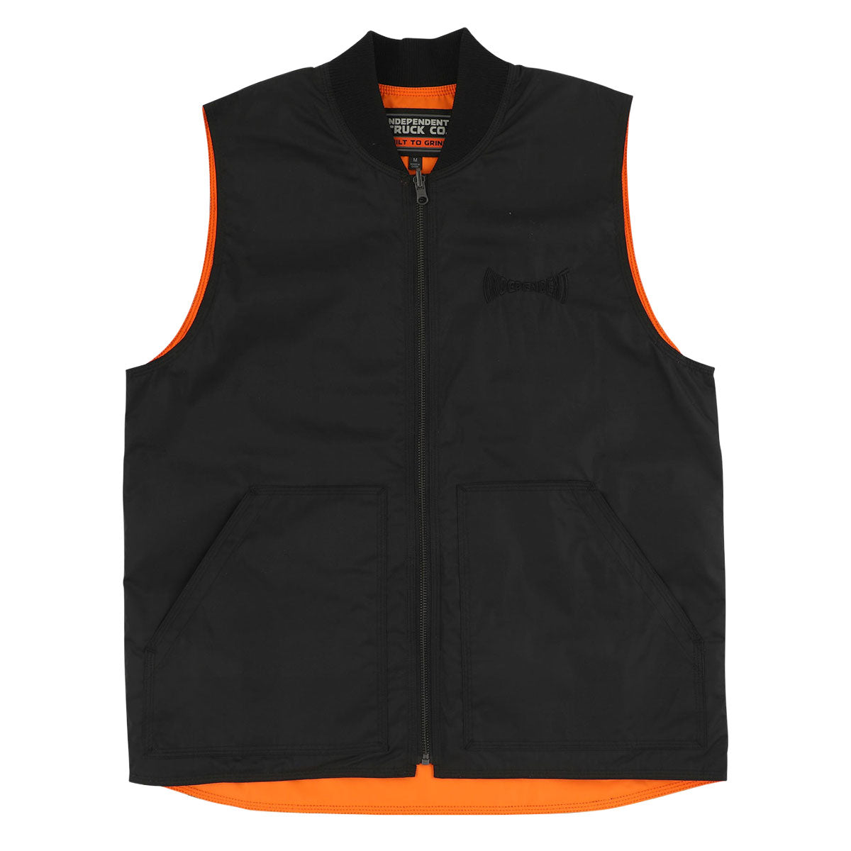 Independent BTG Reversible Work Vest - Black/Orange – CCS