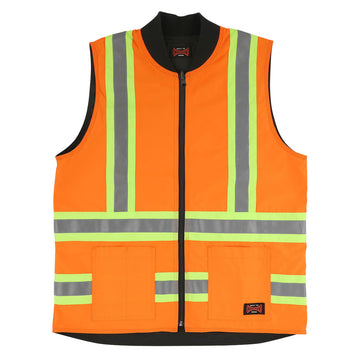 Independent BTG Reversible Work Vest - Black/Orange