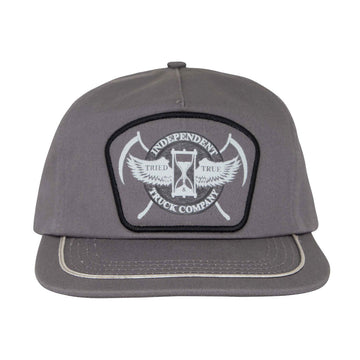 Independent Tried & True Snapback Hat - Charcoal